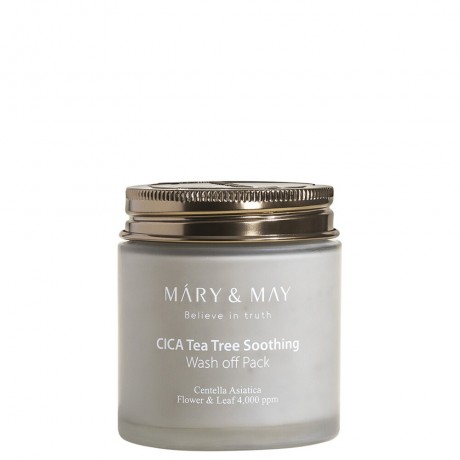 Mary May CICA Tea Tree Soothing Wash Off Pack Успокаивающий смывной набор CICA Tea Tree
