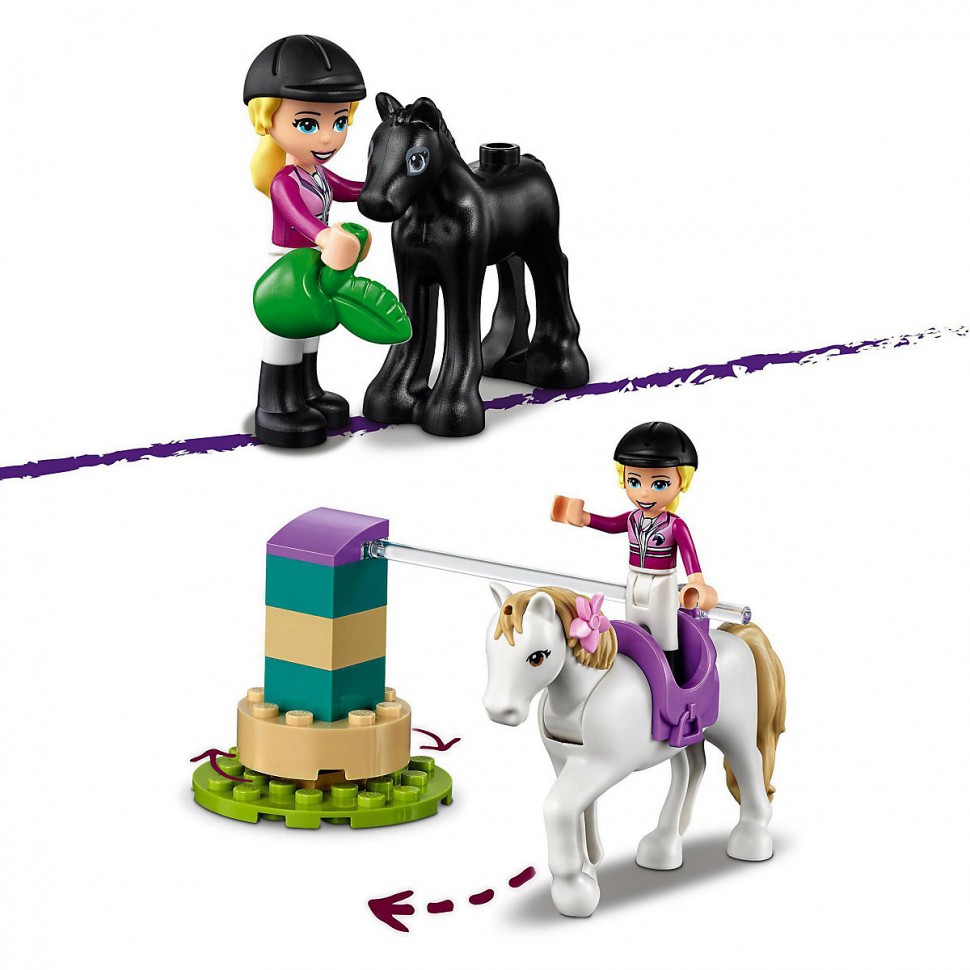 Купить LEGO Friends 41441 Trainingskoppel und Pferdeanh anger ЛЕГО  Тренировка лошади и прицеп для перевозки в интернет-магазине Diskontshop.eu  Германия всего за 4 889 руб. в