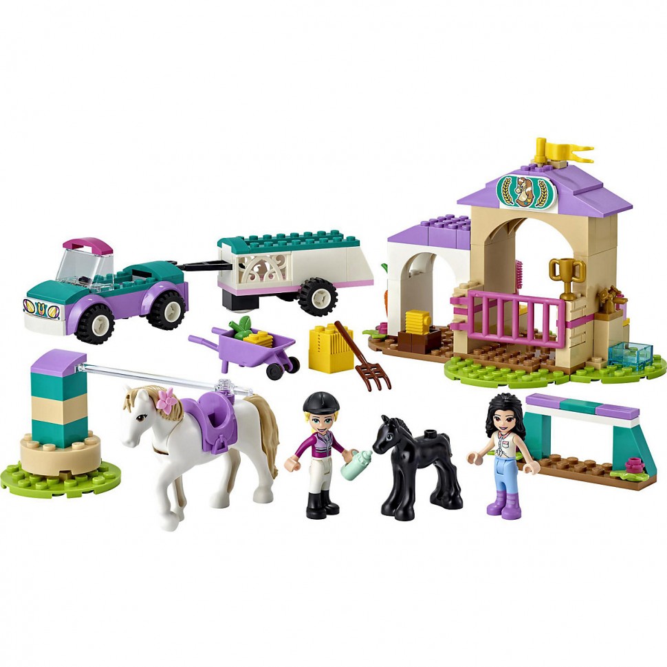 Купить LEGO Friends 41441 Trainingskoppel und Pferdeanh anger ЛЕГО  Тренировка лошади и прицеп для перевозки в интернет-магазине Diskontshop.eu  Германия всего за 4 889 руб. в