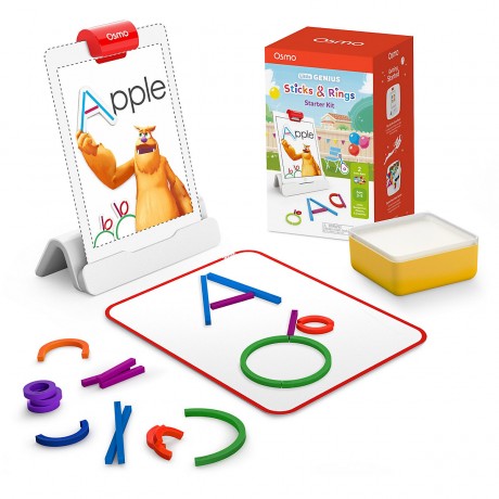 Osmo Lernspielzeug Little Genius Sticks Rings Starter Kit fur iPad Развивающая игрушка Little Genius Sticks Rings Starter Kit для iPad
