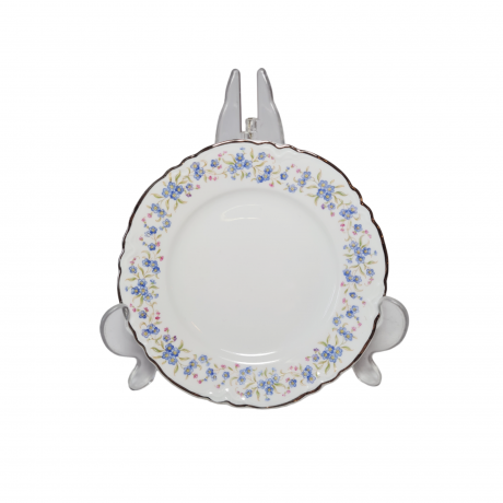 Hutschenreuther Bavaria Набор фарфоровых тарелок "Незабудки", 5 шт х 15,5 x 2 см, Германия, 1960-70гг.