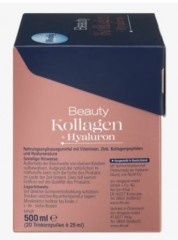Mivolis Beauty Kollagen + Hyaluron 20stk, Бьюти Коллаген для улучшения кожи в питьевых ампулах, 20 шт