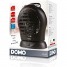 Domo Domo DO7324F, Heizlufter schwarz  schwarz Domo DO7324F, тепловентилятор черный