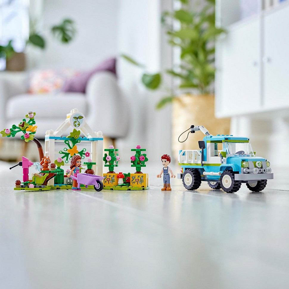 Купить LEGO Friends 41707 Baumpflanzungsfahrzeug ЛЕГО Машина для посадки  деревьев в интернет-магазине Diskontshop.eu Германия всего за 4 889 руб. в