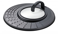 Schulte-Ufer Schulte-Ufer Spritzschutzdeckel NEBRA schwarz/ silber Крышка брызговика Schulte-Ufer NEBRA