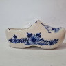 Delft Blue Holland Декоративный башмачок с синим рисунком ручной работы, дельфтский фарфор, 7 x 15 см, Голландия, 1960-70гг. Delft Blue Holland Декоративный башмачок с синим рисунком ручной работы, дельфтский фарфор, 7 x 15 см, Голландия, 1960-70гг.