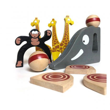 LK Trend Style Tier-Kugelbahn Safari Bowl Active Spiel Мраморная дорожка для животных Сафари Боул Активная игра