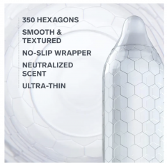 LELO HEX Respect XL diameter 58mm, 2stk x 36 st (72stk), Презервативы XL диаметр 58 мм, 36 шт x 2 упаковки