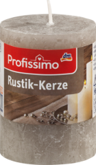 Profissimo Свеча декоративная 80/58 taupe, 1 шт