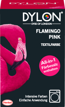 DYLON Текстильная краска Flamingo Pink, 350 г