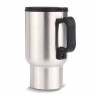 Yoyaxi Yoyaxi Reise-Wasserkocher Isolierter, beheizter Reisebecher, 12-V-Autoanschluss-Flasche zum Einstecken in Tasse, Tee,Kaffee, 450 ml  Дорожный чайник Yoyaxi, изолированная дорожная кружка с подогревом, 12 В, автомобильная вилка для бутылки, чашка дл