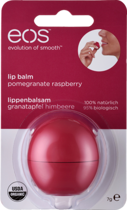 eos бальзам для губ Гранат Pomegranate Малина, 7 г