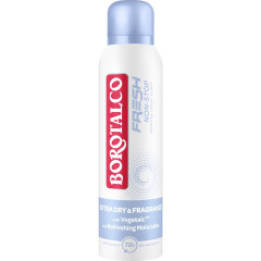 BOROTALCO Deospray Fresh Non-Stop, 150 ml, Бороталко Дезодорант-спрей Свежесть Нон-Стоп, цитрус и морская свежесть, 48ч защита, 150 мл
