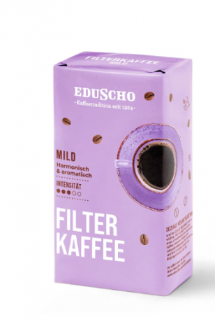 Eduscho Filterkaffee Mild Кофе молотый Мягкий, 500 грамм
