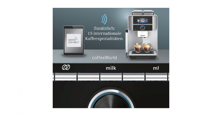 Siemens Siemens TI9558X1DE EQ.9 plus connect s500, Vollautomat edelstahl  edelstahl Siemens TI9558X1DE EQ.9 plus Connect s500, полностью автоматический, нержавеющая сталь