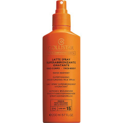 Collistar (Коллистар) Sun Protection Supertanning Moisturizing Milk Увлажняющее молочко Spray, SPF 10 / 200 мл