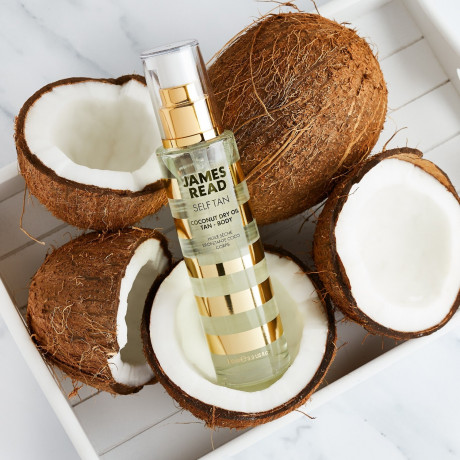James Read Body Coconut Dry Oil Tan  Кокосовое сухое масло для тела Загар
