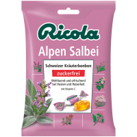 Ricola Alpen-Salbei ohne Zucker Швейцарские травяные конфеты без сахара 75г