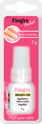 Fing'rs Клей для ногтей с Щёточкой Brush-on, 5 мл