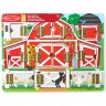 Melissa  Doug Magnetischer Bauernhof aus Holz zum Versteckspielen Магнитная деревянная ферма для игры в прятки
