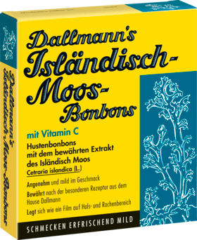 Dallmann's Исландские леденцы Moos Конфетаs, 20 шт