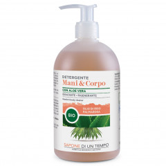 SAPONE DI UN TEMPO Palmarosa Hand- und Korperreinigungsmittel Regenerierende Feuchtigkeitspflege Palmarosa Hand & Body Cleanser Регенерирующее увлажняющее средство