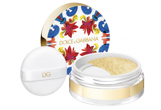 Dolce&Gabbana Solar Glow Translucent Loose Setting Powder Fixierpuder Полупрозрачная рассыпчатая пудра-фиксатор