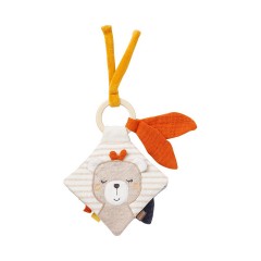 Fehn Stoffbuch Esel  Teddy NATUR Книга из ткани Осел Тедди ПРИРОДА