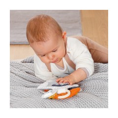 Fehn Stoffbuch Esel  Teddy NATUR Книга из ткани Осел Тедди ПРИРОДА