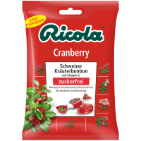 Ricola Cranberry Швейцарские травяные конфеты с ягодами 75г