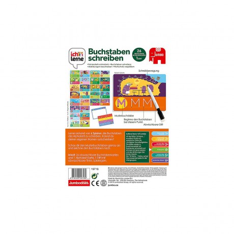 Jumbo Ich lerne Buchstaben schreiben я учусь писать буквы