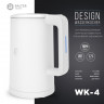 Balter Balter Wasserkocher WK-4, Edelstahl, 1,7 Liter, Doppelwand Design, BPA frei, LED, weiss  Чайник Balter WK-4, нержавеющая сталь, 1,7 литра, конструкция с двойными стенками, без BPA, светодиод, белый