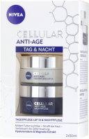 NIVEA Anti-Age Tages- und Nachtcreme Pflegeset и Ночной крем для лица Крем Set Cellular Антивозрастной эффект LSF 15, 2 шт