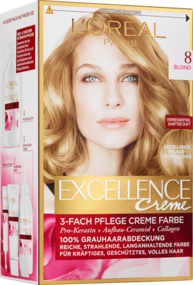 Excellence Краска для волос Blond 8
