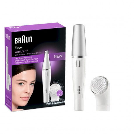 Braun Gesichtsepilierer- und Pflegegerat quot;FACE 810quot; in Weiss Эпилятор и аппарат для ухода за лицом "FACE 810" в белом