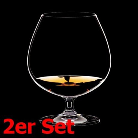 Riedel Riedel Vinum Cognac / Brandy Glaser 2er Set h: 151 mm / 840 ml Набор стаканов для коньяка/бренди Riedel Vinum из 2 ч: 151 мм / 840 мл