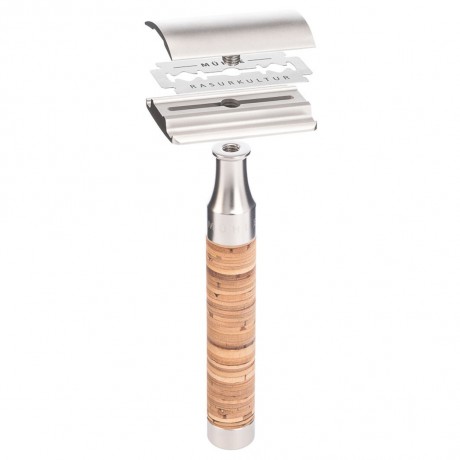Muhle Rocca Edelstahl Rasierhobel  Безопасная бритва Rocca из нержавеющей стали.