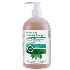 SAPONE DI UN TEMPO Niaouly Hand- und Korperreinigungsmittel Entspannende Feuchtigkeitspflege Niaouly Очищающее Средство для Рук и Тела Расслабляющее Увлажняющее Средство