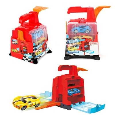 Toi-Toys TURBO RACERS Auto shooter inkl 2 Autos mit Garage TURBO RACERS автомобильный шутер, включая 2 машины с гаражом