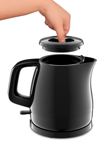 Tefal Tefal Wasserkocher Tefal Delfini Vision KO1538 Wasserkocher 0,8 l 2400 W Schwarz Чайник Tefal Tefal Delfini Vision KO1538 Чайник 0,8 л 2400 Вт черный