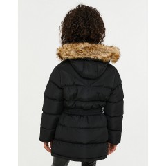 THREADGIRLS Threadgirls Steppjacke THB Belted Hooded Jacket Joni Winterjacken MiniW Стеганая куртка Threadgirls THB Куртка с капюшоном и поясом Joni Winterjacken MiniW