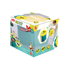 Sluban Spiel-  Transporteimer Grun (inkl. 334 Teile) Game Transport Bucket Green (вкл. 334 детали)