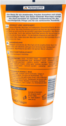 Balea Waschgel Vitamin C, 150 ml Балеа Освежающий гель для умывания с Витамином C, 150 мл