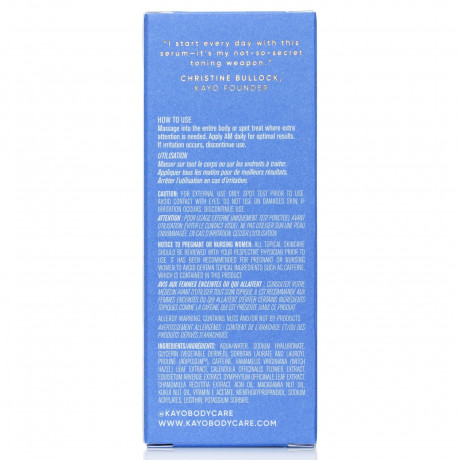 Kayo Body Care CONCENTRATED FIRM. SERUM КОНЦЕНТРИРОВАННАЯ КОМПАНИЯ. СЫВОРОТКА