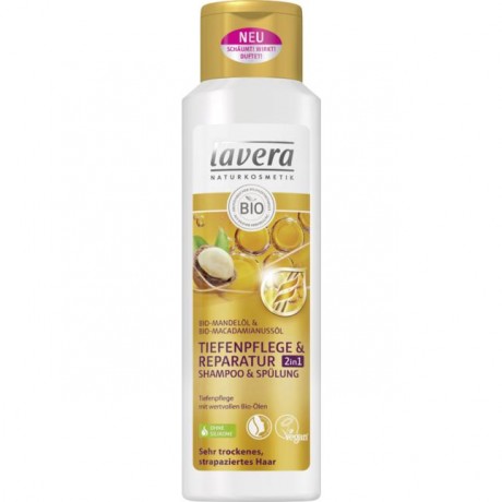 lavera TiefenPflege и Reparatur 2in1 Шампунь и Spulung Кондиционер для волос 250 мл