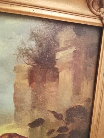 Продавщица фруктов, копия картины Бартоломе Эстебана Мурильо (Murillo) 1670 - 1675 гг., холст, масло.