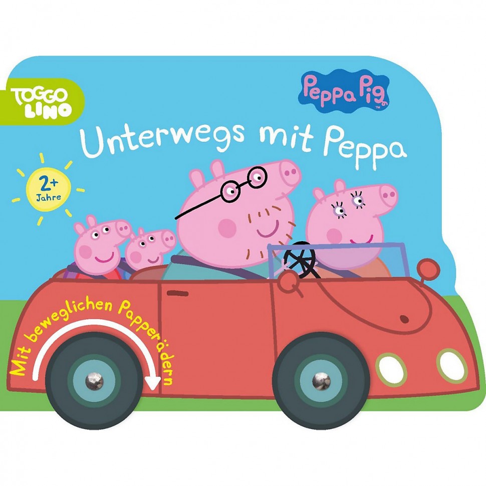 Купить Schwager Steinlein Verlag Peppa Pig Unterwegs mit Peppa Свинка Пеппа  В дороге с Пеппой в интернет-магазине Diskontshop.eu Германия всего за 1  172 руб. в