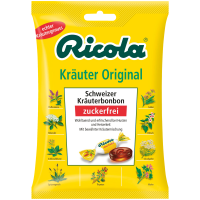 Ricola Krauter Original Швейцарские травяные конфеты  75г