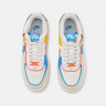 Nike Sportswear W AF1 SHADOW Sneaker low sail/university blue/game royal/rush orange/vivid sulfur/pearl white W AF1 SHADOW Низкие кроссовки женские парус/университетский синий/игровой королевский/яркий оранжевый/ярко-серный/жемчужно-белый