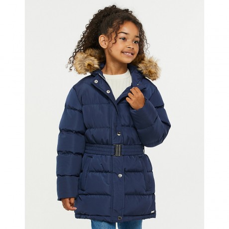 THREADGIRLS Threadgirls Steppjacke THB Belted Hooded Jacket Joni Winterjacken MiniW Стеганая куртка Threadgirls THB Куртка с капюшоном и поясом Joni Winterjacken MiniW